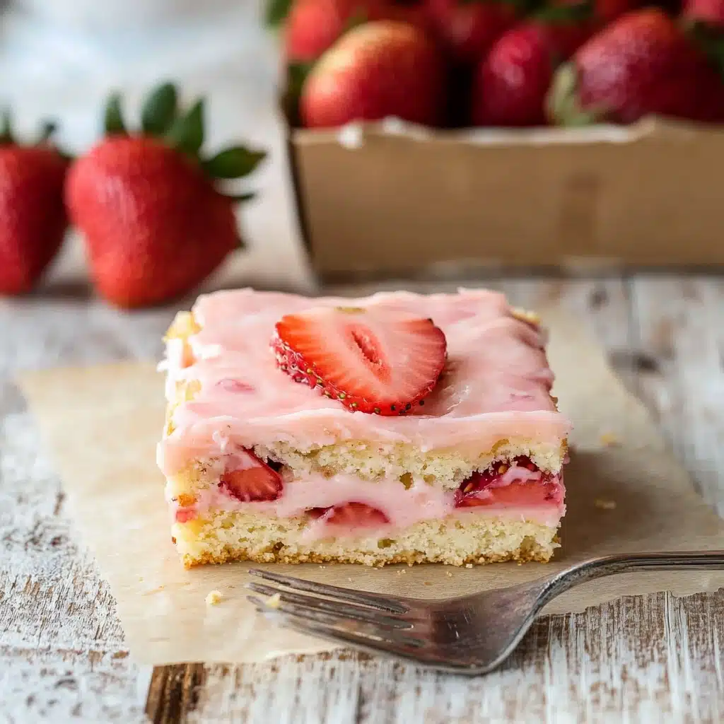 Strawberry Lemon Blondies Recipe 4 Strawberry Lemon Blondies Recipe - Recipe Image