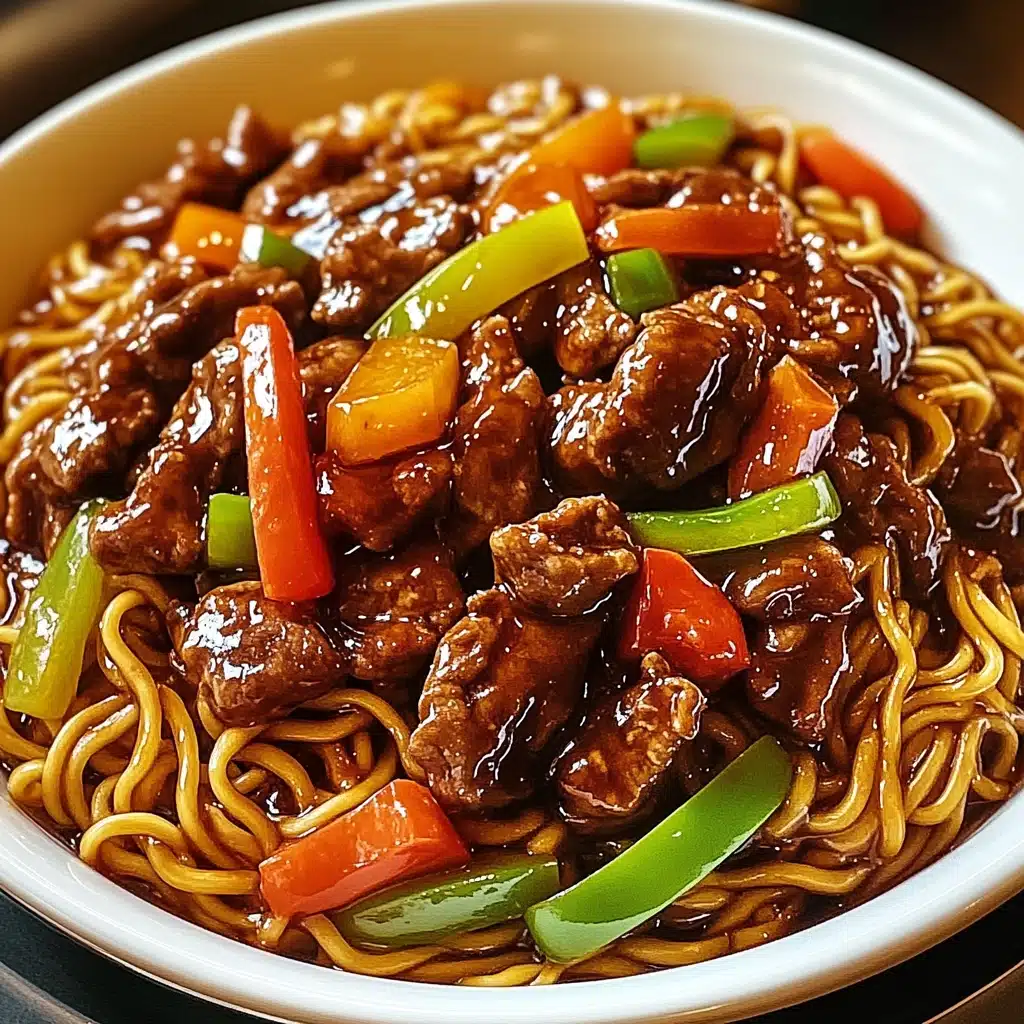 Beef Stir Fry with Noodles and Sticky Sauce Recipe 3 Beef Stir Fry with Noodles and Sticky Sauce Recipe - Recipe Image