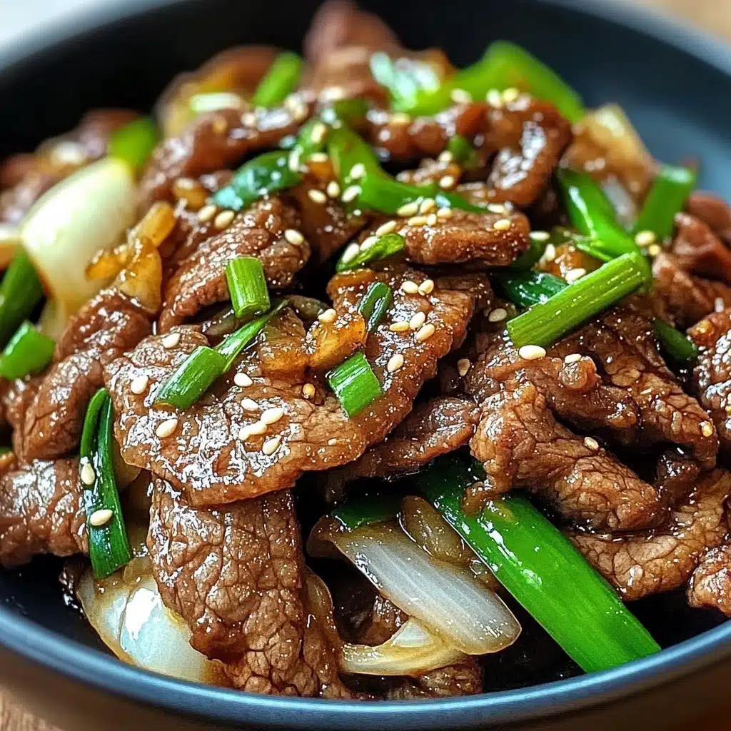 Chinese Beef and Onion Stir Fry Recipe