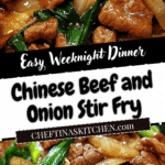 Chinese Beef and Onion Stir Fry Recipe