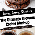 Fudgy Chewy Browkies (Brookies) Recipe