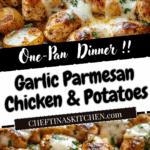 Garlic Parmesan Chicken and Potatoes (One-Pan Dinner) Recipe