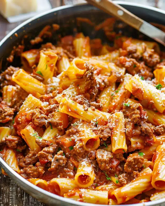 Beef Pasta in Tomato Sauce Beef Ragu Pasta