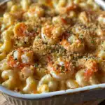 Seafood Mac & Cheese Bake