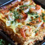 Seafood Lasagna with Shrimp and Crab