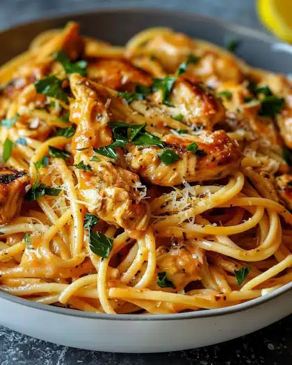 Cowboy Butter Chicken Linguine