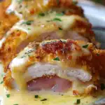 Crispy Creamy Chicken Cordon Bleu