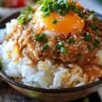 Loco Moco Hawaiian Lunch