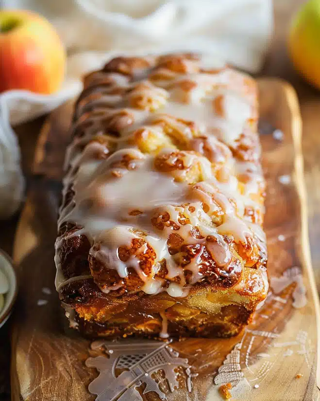Amish Apple Fritter Bread