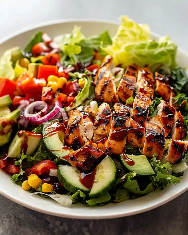 BBQ Chicken Chopped Salad Recipe