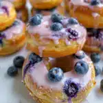 Baked Blueberry Donuts