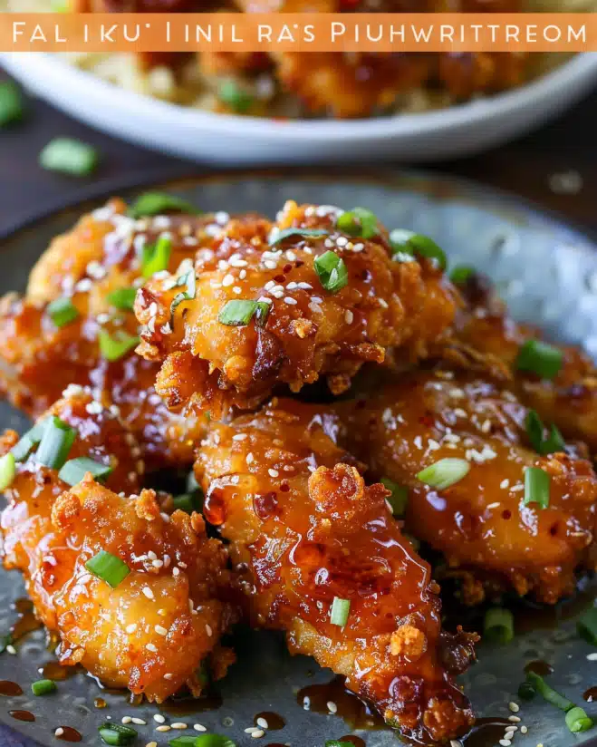 Baked Crunchy Hot Honey Chicken Recipe