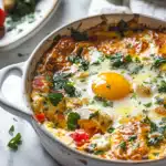 Baked Feta Eggs
