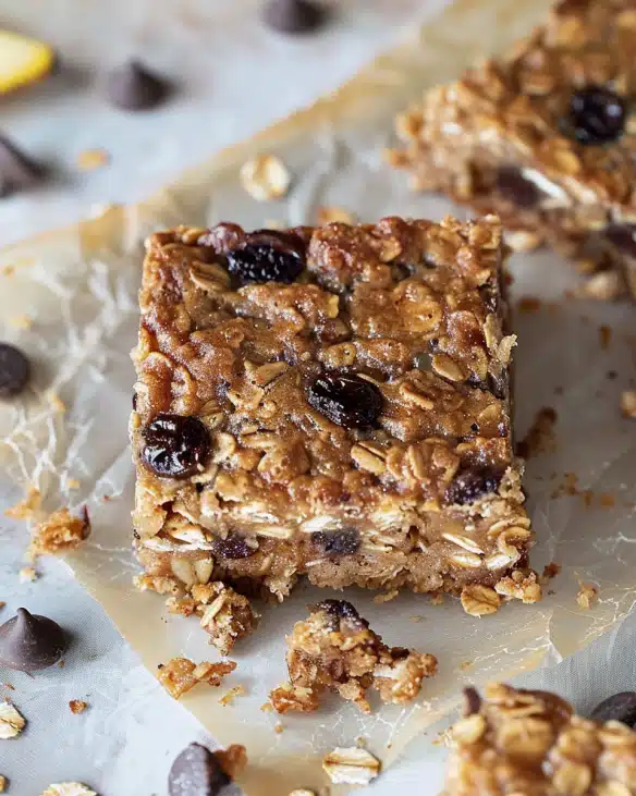 Banana Oatmeal Bars