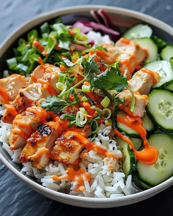 Bang Bang Chicken Bowl