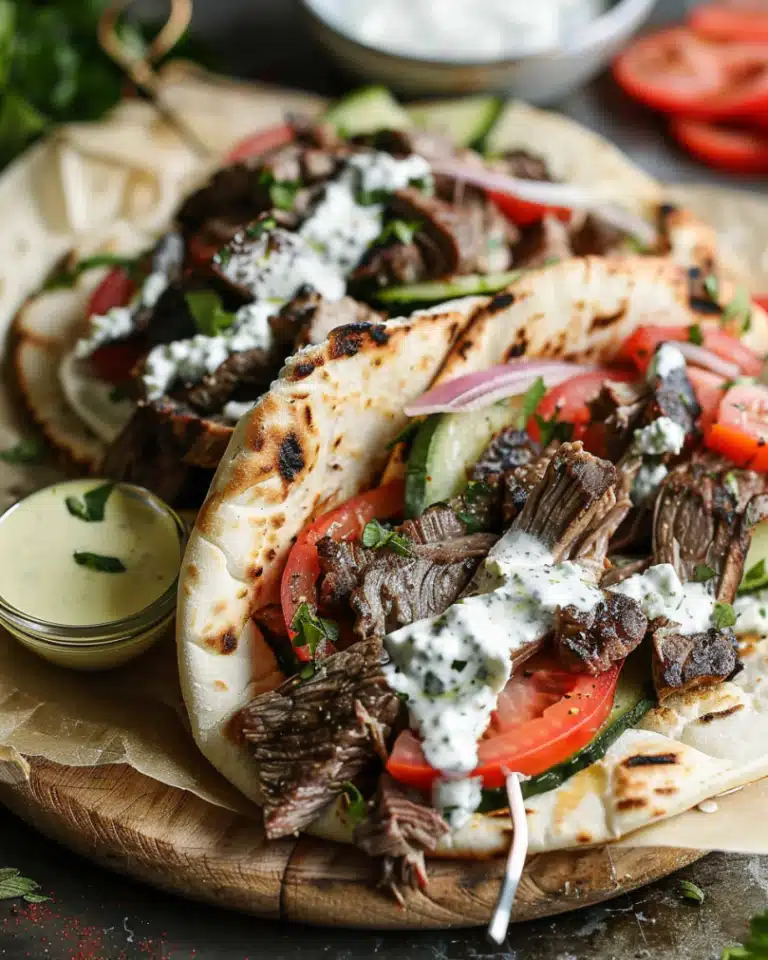 Beef Gyros (Slow Cooker or Instant Pot)