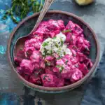 Beetroot Salad Dip With Greek Yogurt (Patzarosalata)