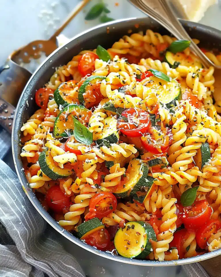 Best Weeknight Tomato Zucchini Pasta