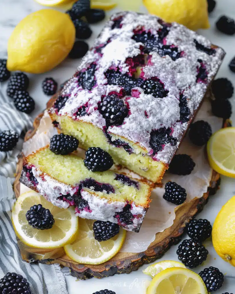Blackberry Lemon Bread