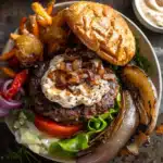 Burger Bowls with Caramelized Onioin Aiol