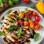 Caprese Balsamic Grilled Chicken