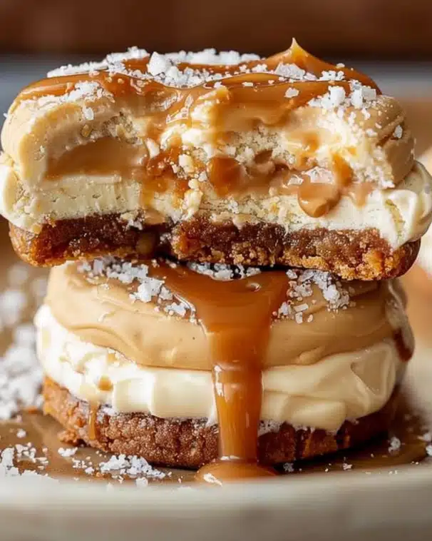 Caramel Cheesecake Cookies