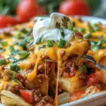 Cheesy Taco Potatoes