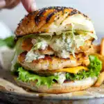 Chicken Caesar Burgers