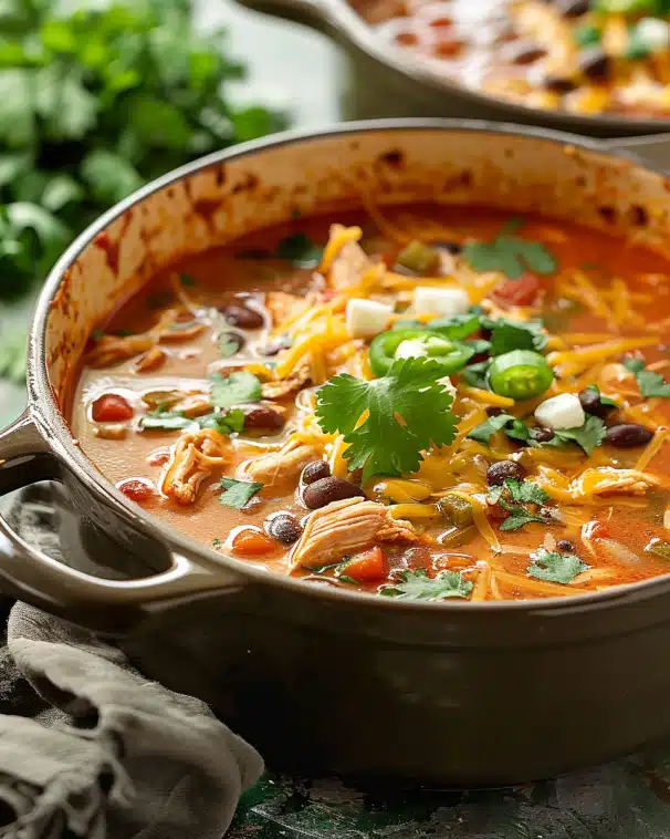 Chicken Enchilada Soup