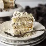Chocolate Chip Cheesecake Cake