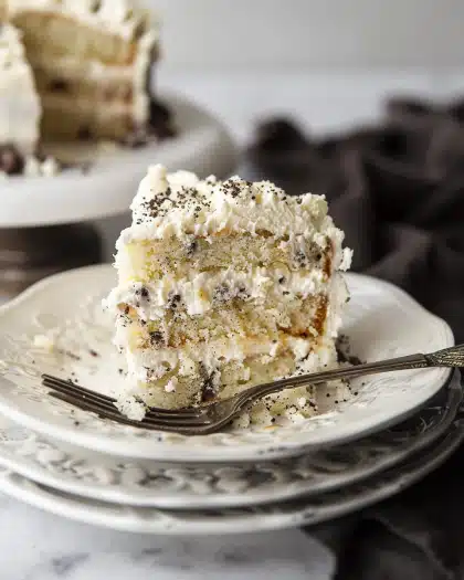Chocolate Chip Cheesecake Cake