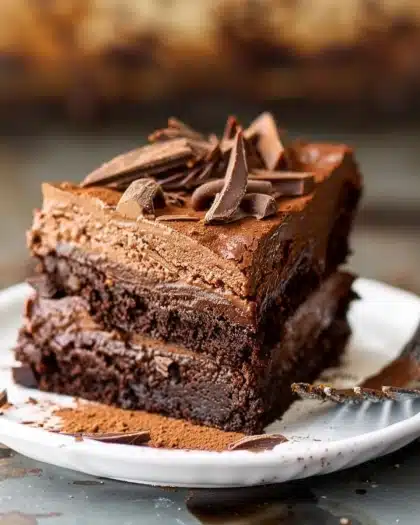 Chocolate Mousse Brownies Recipe