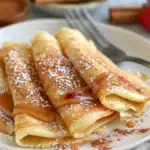 Cinnamon Roll Protein Crepes