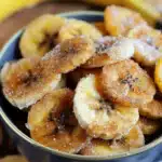 Cinnamon Sugar Air Fryer Banana Chips