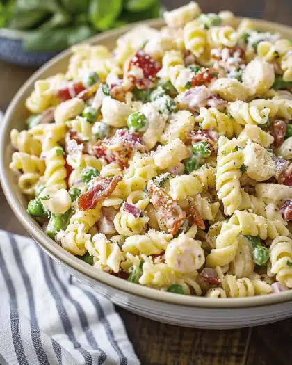 Creamy Street Corn Pasta Salad