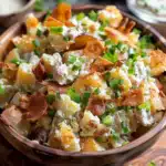 Crispy Smashed Potato Salad