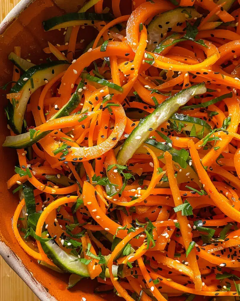 Cucumber Carrot Salad