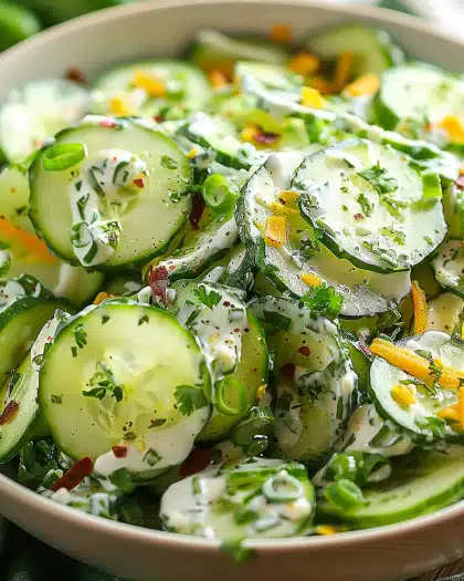 Cucumber Ranch Crack Salad