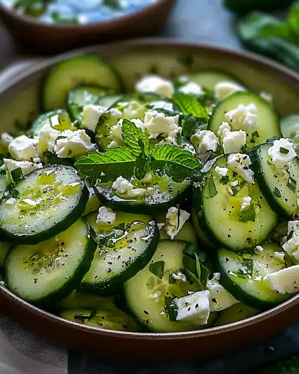 Cucumber Feta Salad