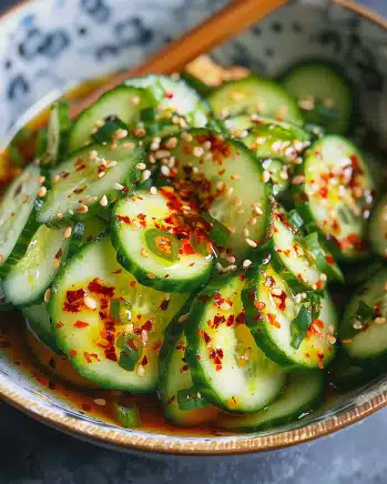 Easy Asian Cucumber Salad