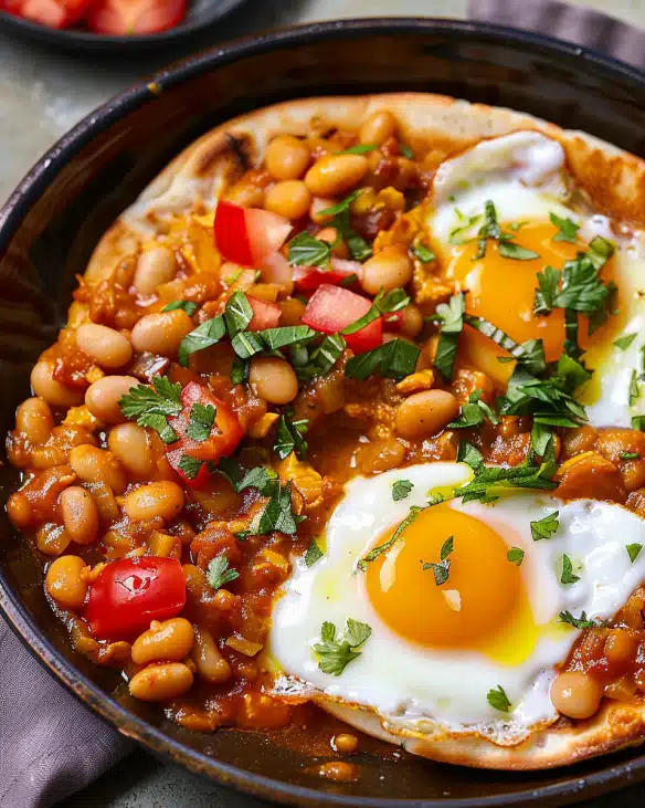 Breakfast Beans and Eggs