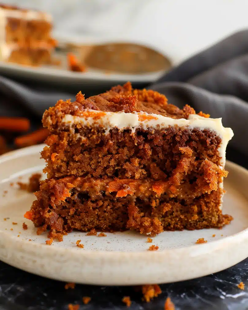 Easy Flourless Oatmeal Carrot Cake Recipe