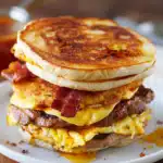 Easy Homemade McGriddle Breakfast Sandwiches