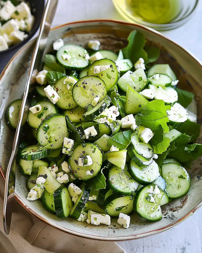 Cucumber Feta Salad Recipe