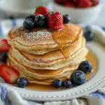 Fluffy Greek Yogurt Pancakes