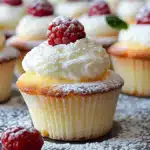 Fluffy Japanese Cotton Cheesecake Cupcakes