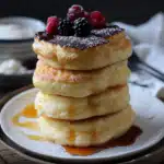 Fluffy Japanese Soufflé Pancakes