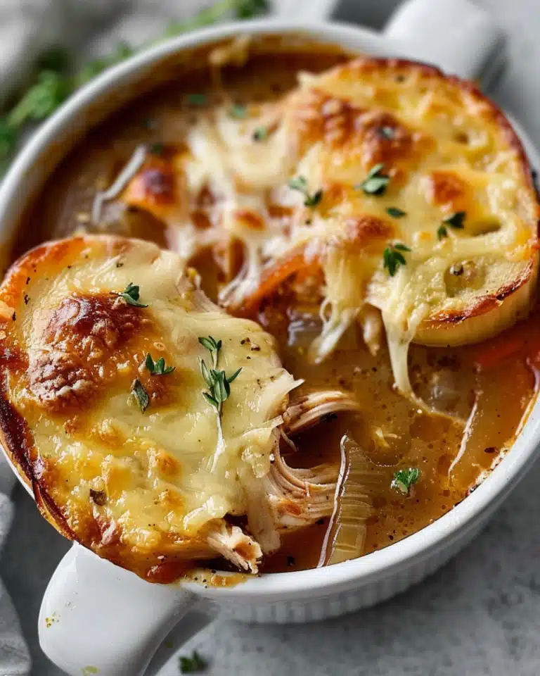 French Onion Chicken Soup Recipe