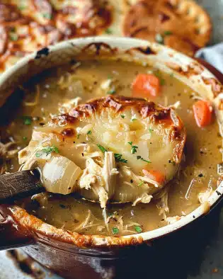 French Onion Chicken Soup Recipe