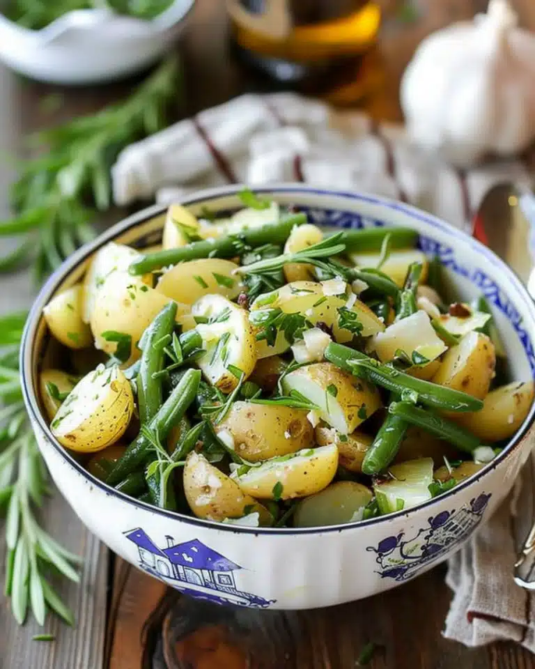 French-Style Potato and Green Bean Salad